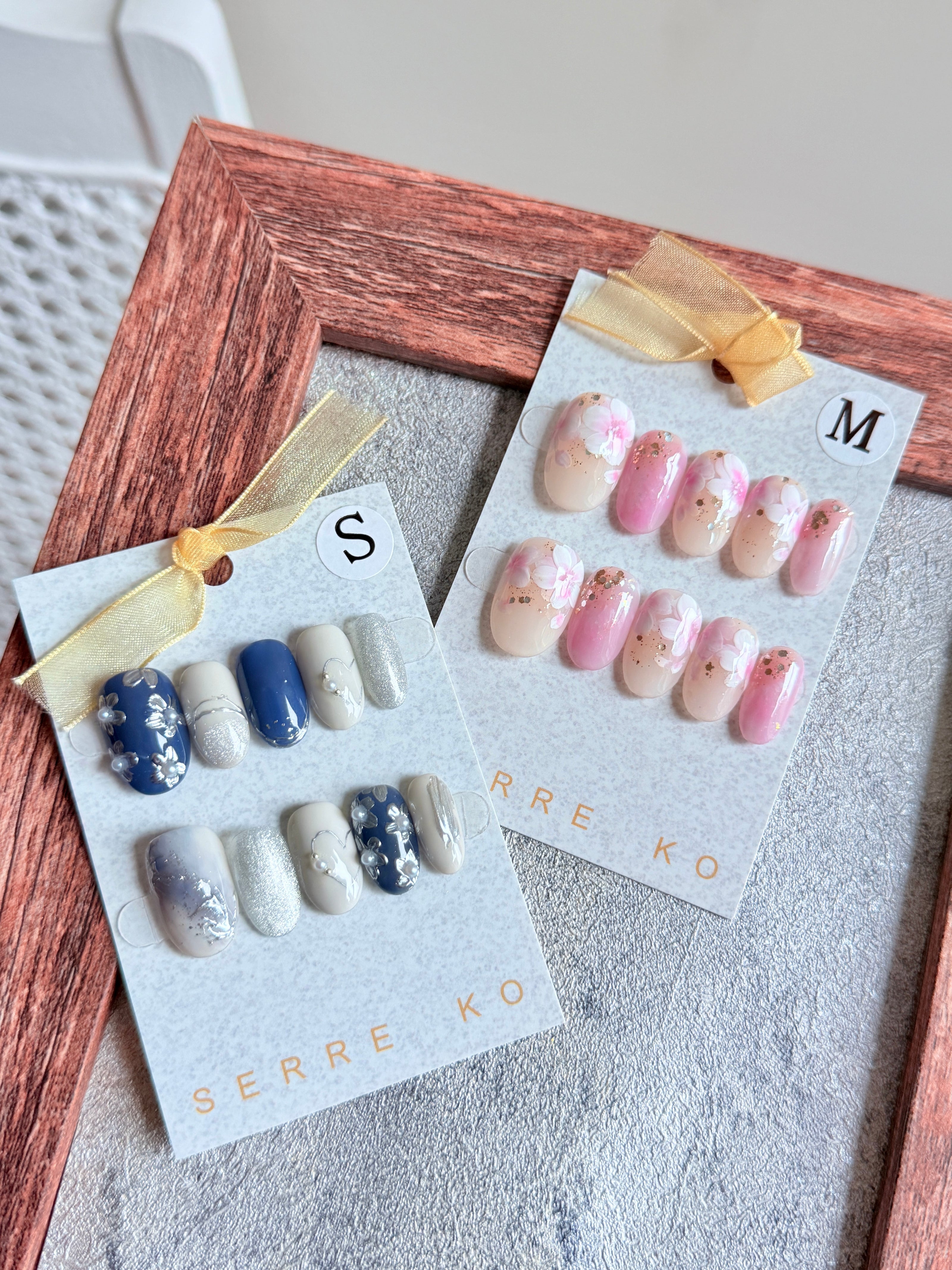 Hand painted 3 layers Sakura