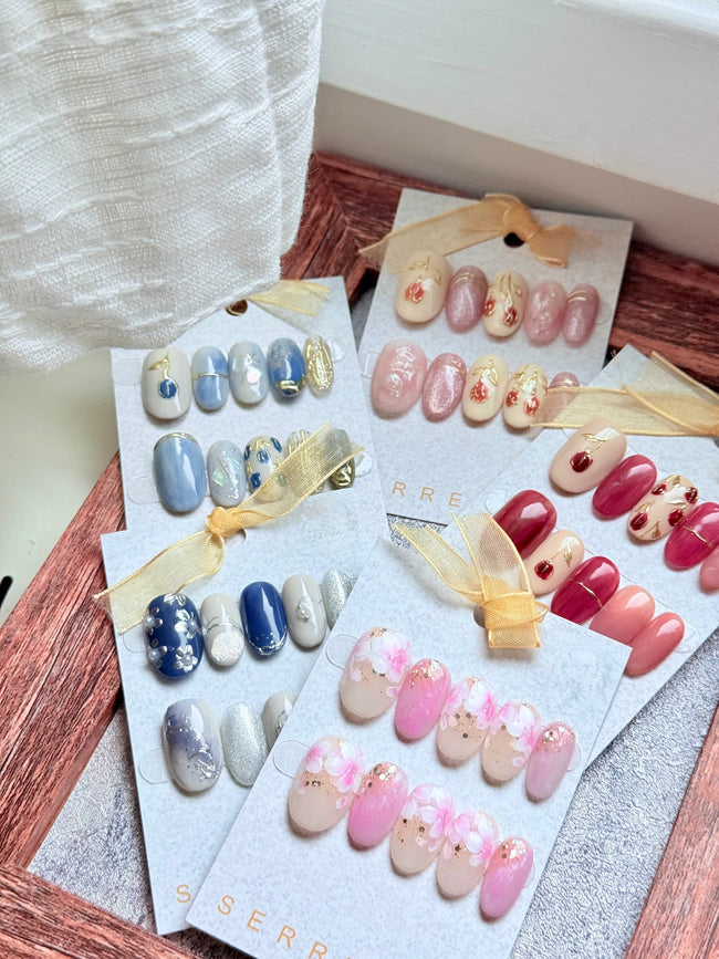 Hand painted 3 layers Sakura