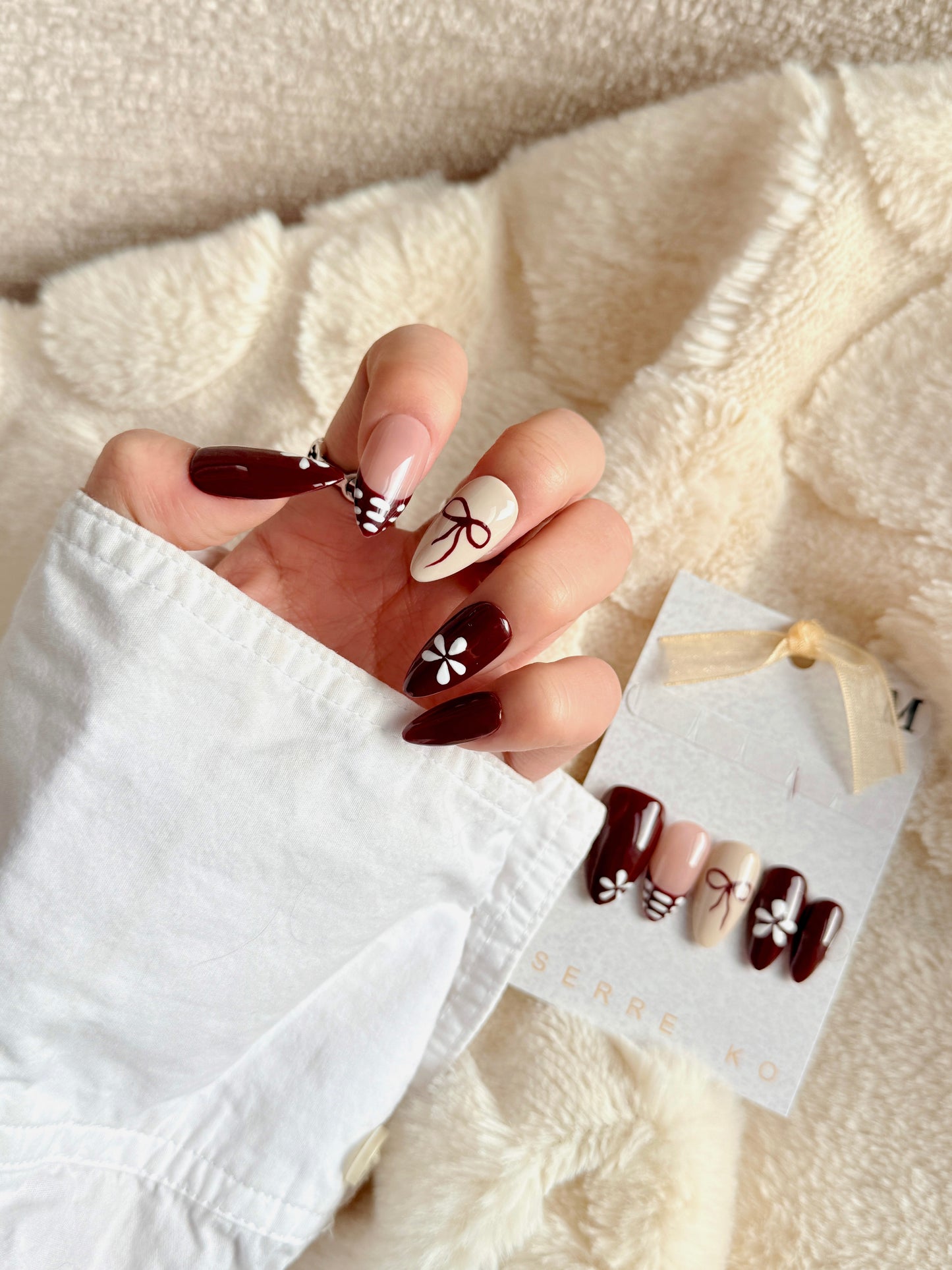 Burgundy wisper