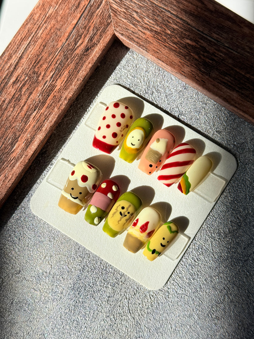 Jelly-Cat Inspired; All Hand-Painted